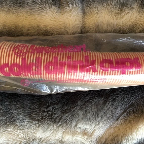 Vintage Pepsi Free Sleeve of 100 4oz Sweetheart R4 Disposable Wax Cups nwt - Picture 7 of 16